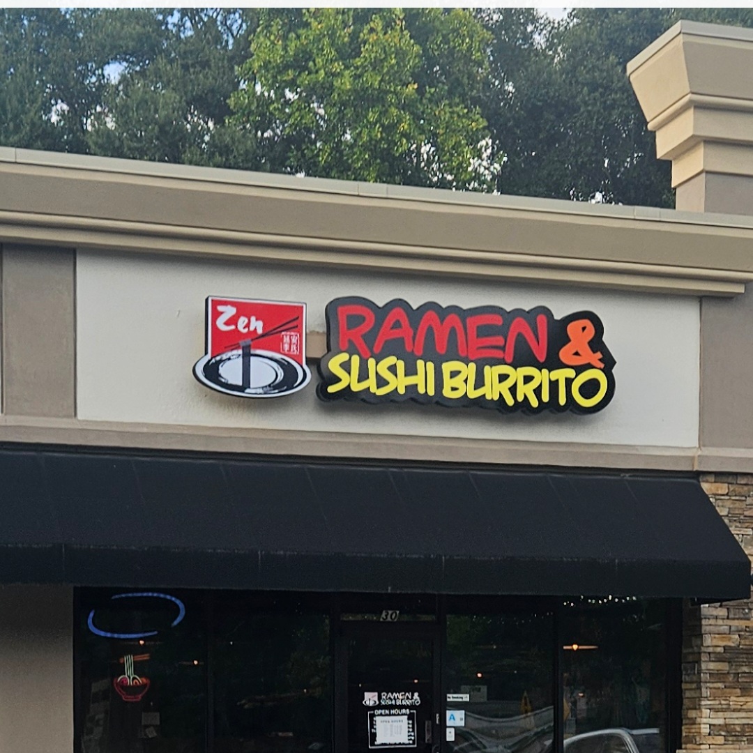 Zen Ramen And Sushi Burrito In Clemson